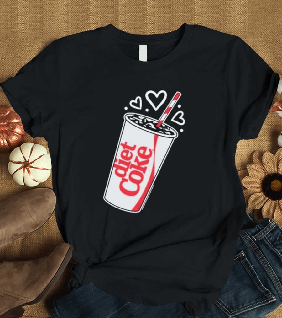 Diet Coke Heart 2024 Bubbles T-Shirt