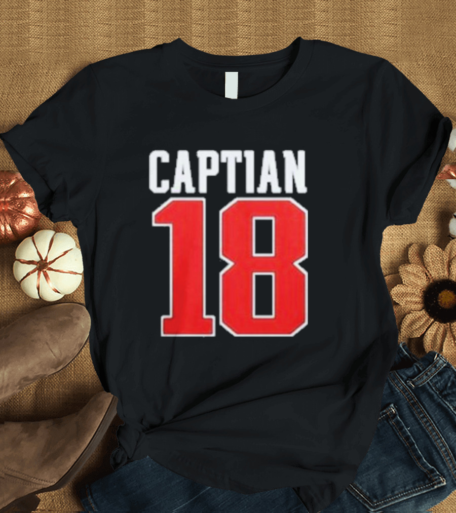 Captain 18 The Patriots Coach T-Shirt