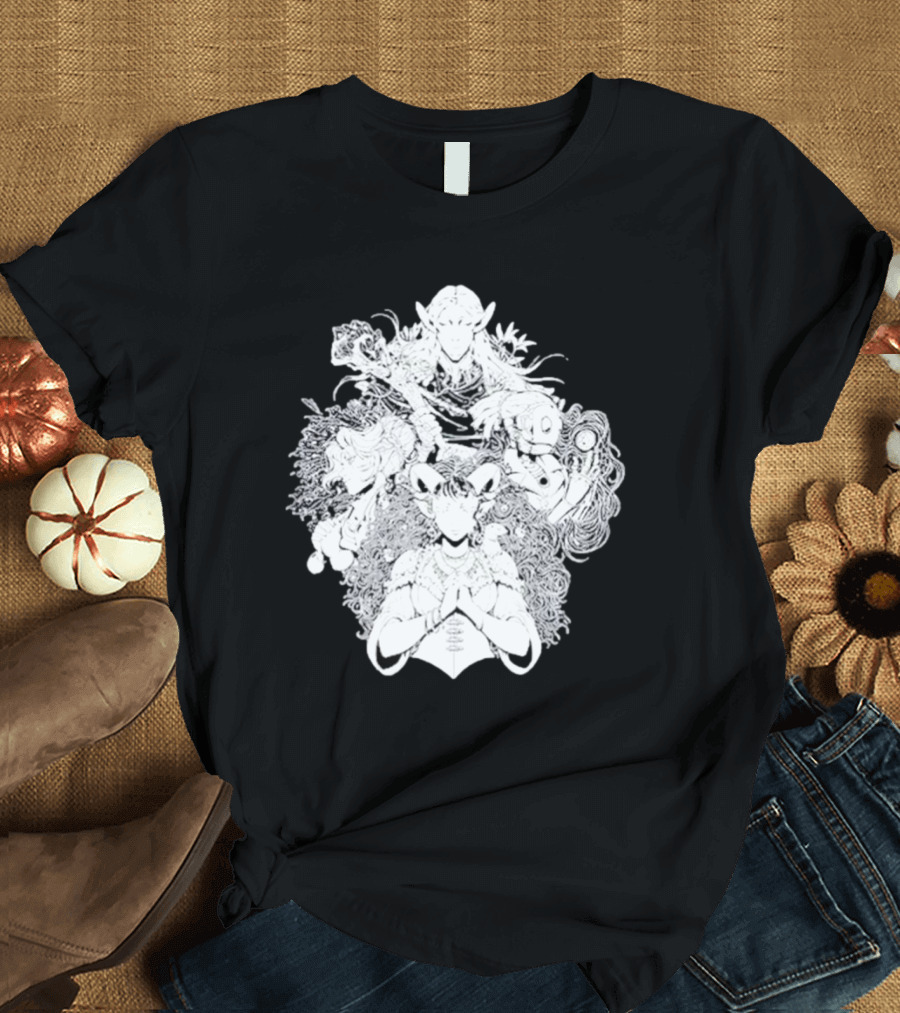 Critical Role Healing Party Characters T-Shirt