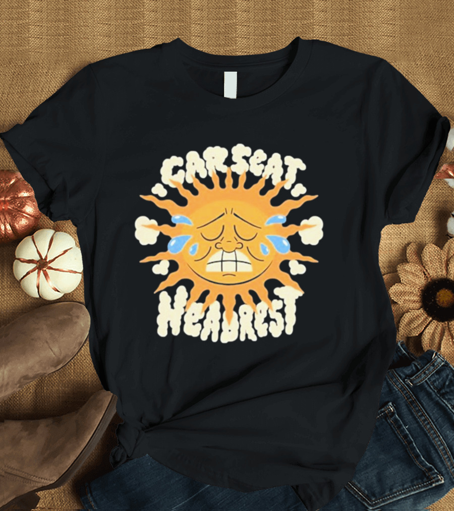 Car Seat Headrest Crying Sun T-Shirt