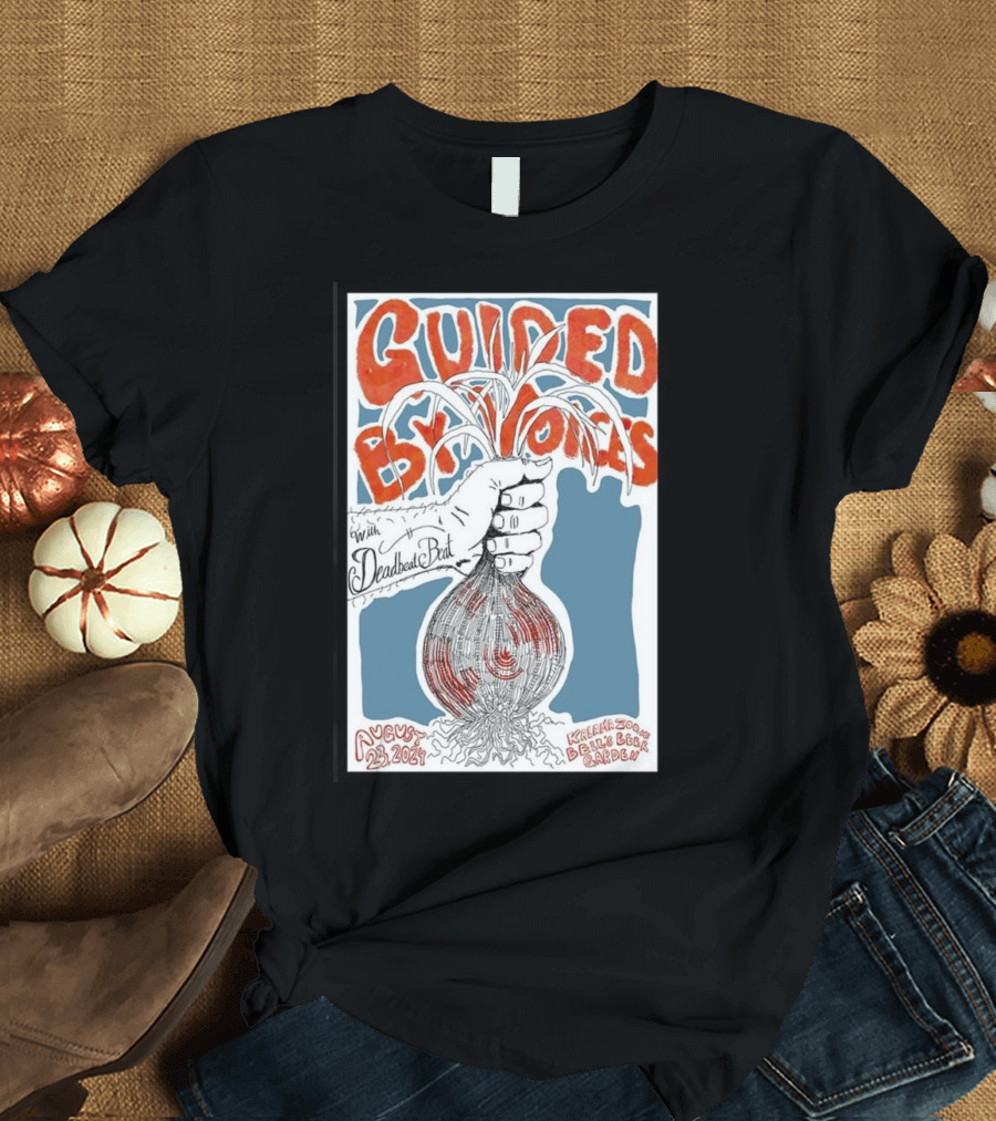 Guided By Voices August 23 2024 Kalamazoo MI Bell's Beer Garden with Deadbeat Beat T-Shirt