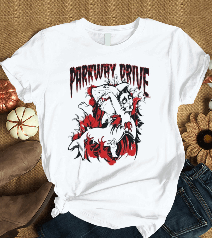 Parkway Drive Blood in the Water Shark Attack T-Shirt