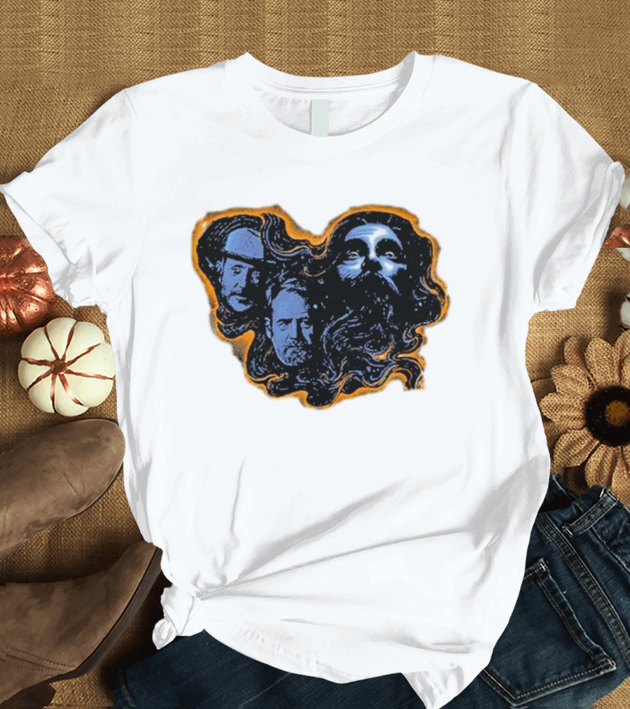 The White Buffalo A Freight Train Through the Night Faces and Mystical T-Shirt