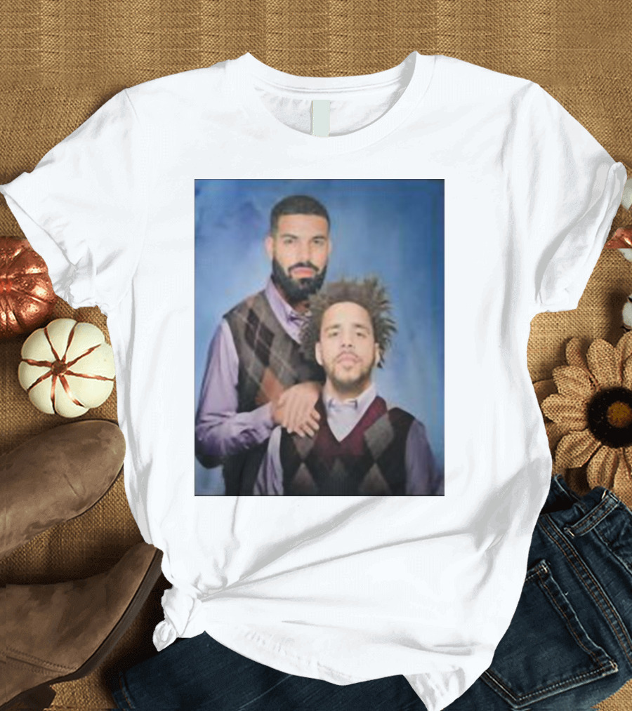 Drake and J. Cole Iconic Step Brothers Parody Collab T-Shirt