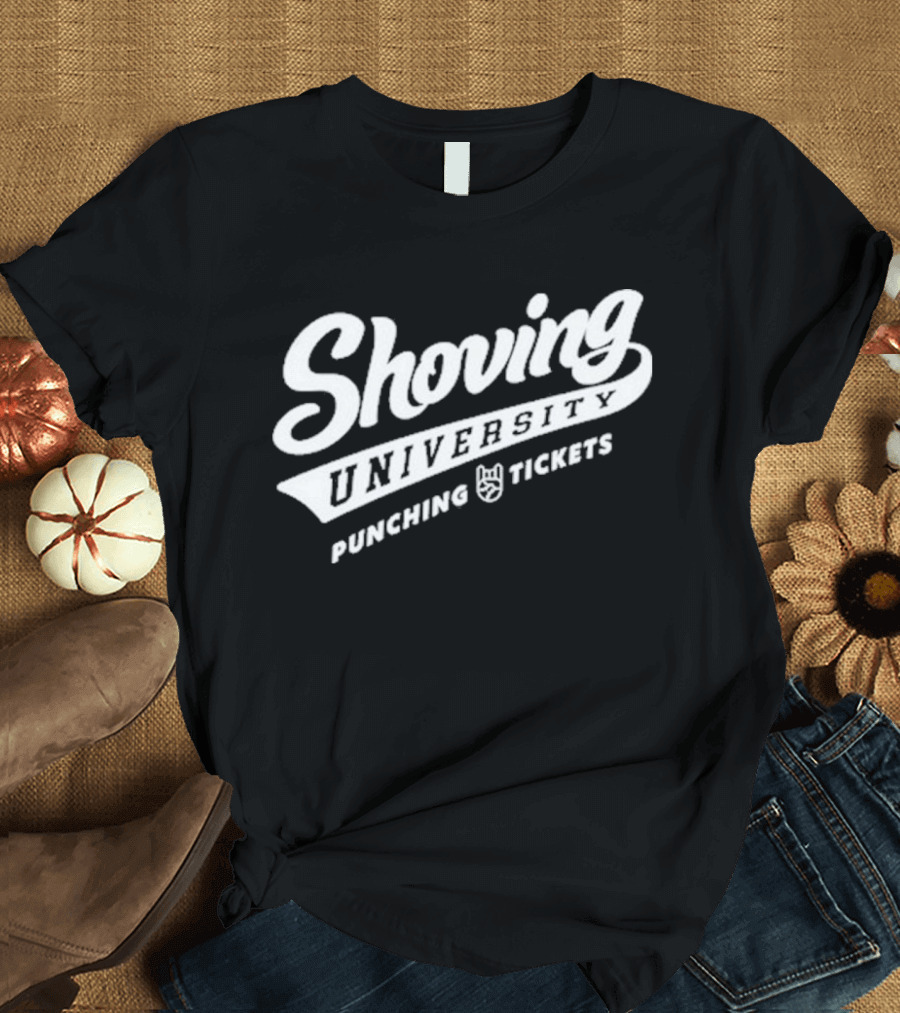 Paul Skenes Shoving University Punching Tickets T-Shirt