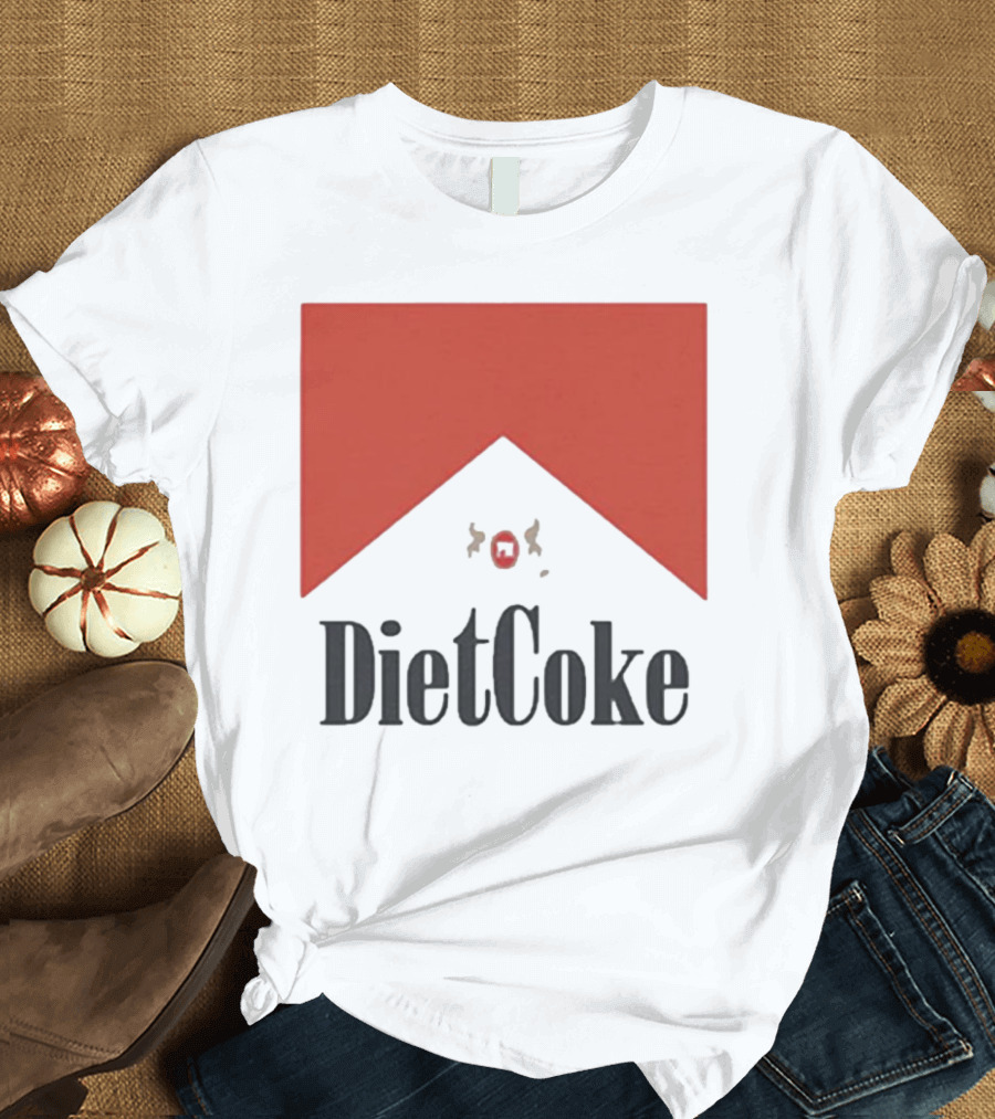 Diet Coke Marlboro Parody Cigarettes T-Shirt
