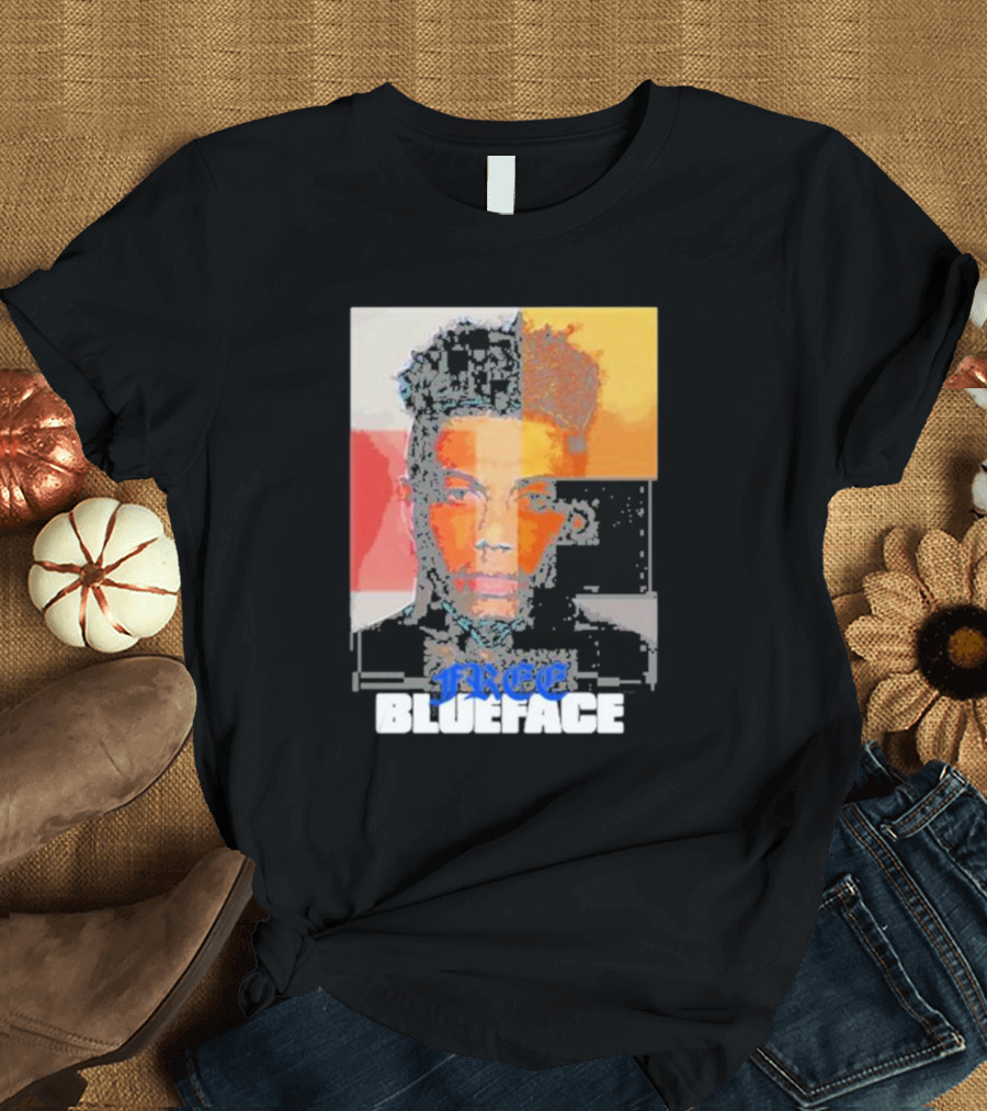 Free Blueface Dinero Jones Album Multicolor T-Shirt