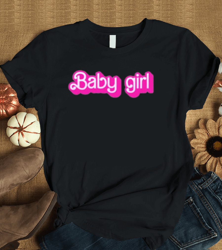 Ben Starr Baby Girl Barbie Style Branding T-Shirt