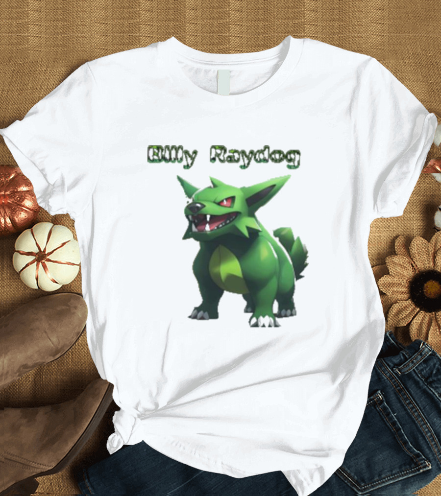 Billy Raydog Green Canine Pokémon Creature T-Shirt