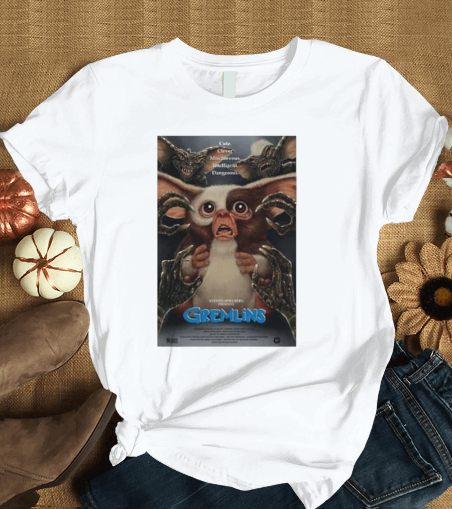 Gremlins Cute Clever Mischievous Intelligent Dangerous Steven Spielberg T-Shirt