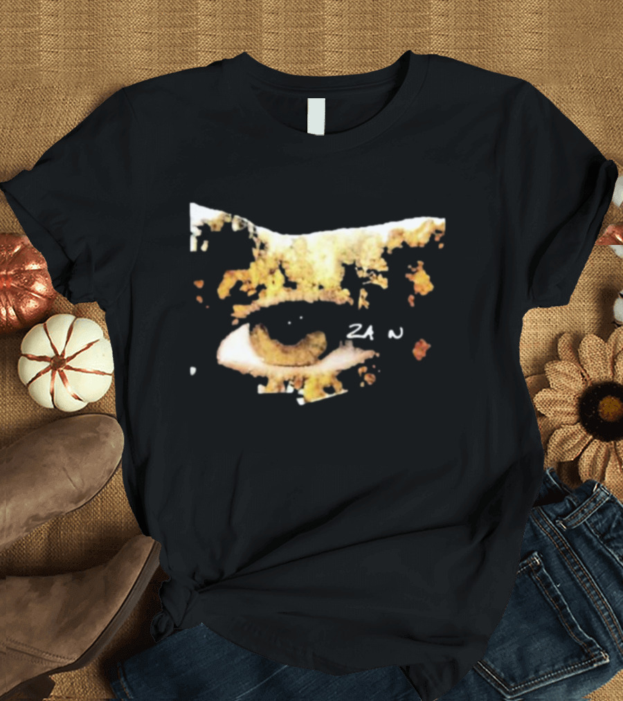 Inzayn What I Am Eye Graphic With Zayn Text T-Shirt
