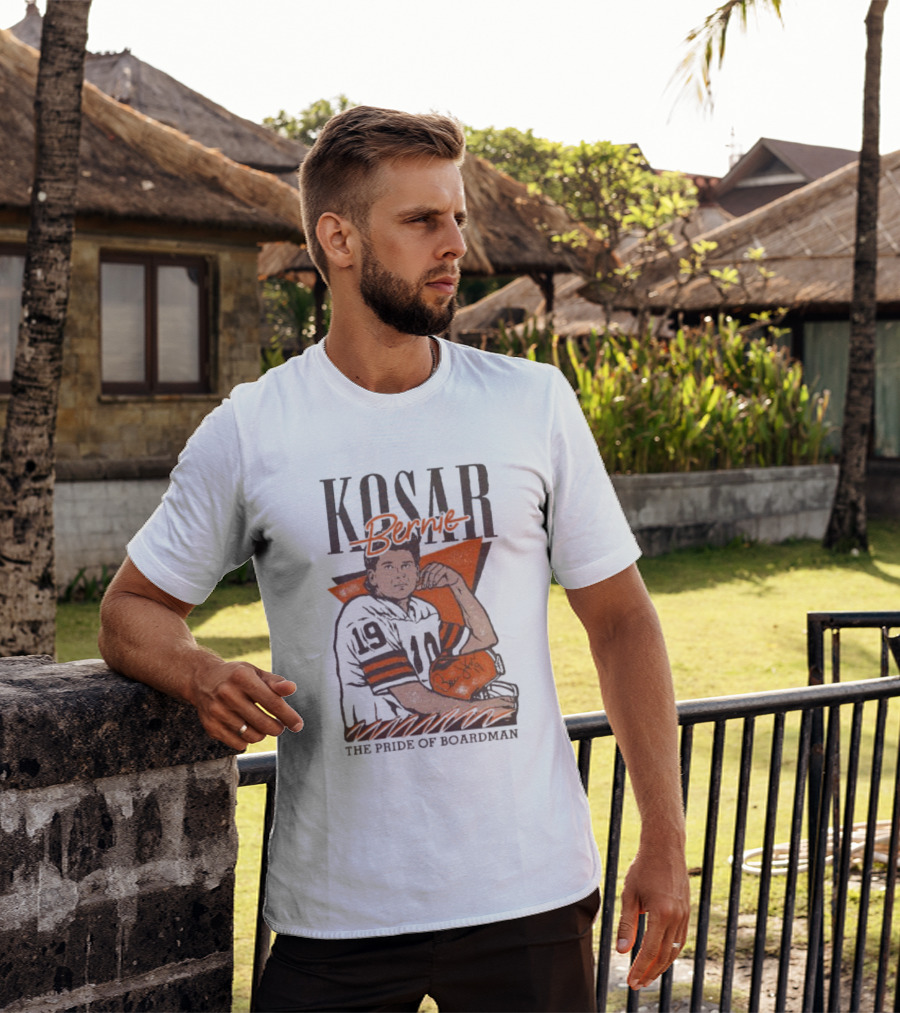 Kosar Bernie The Pride Of Boardman Football T-Shirt