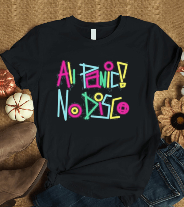 T-Shirt: All Panic No Disco T-Shirt All Panic No Disco T-Shirt