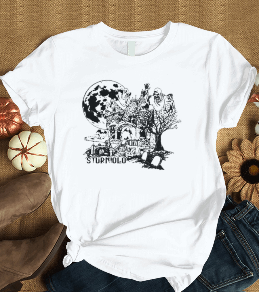 Let’s Trip Haunted House Sturniolo Ghosts Under Moon T-Shirt