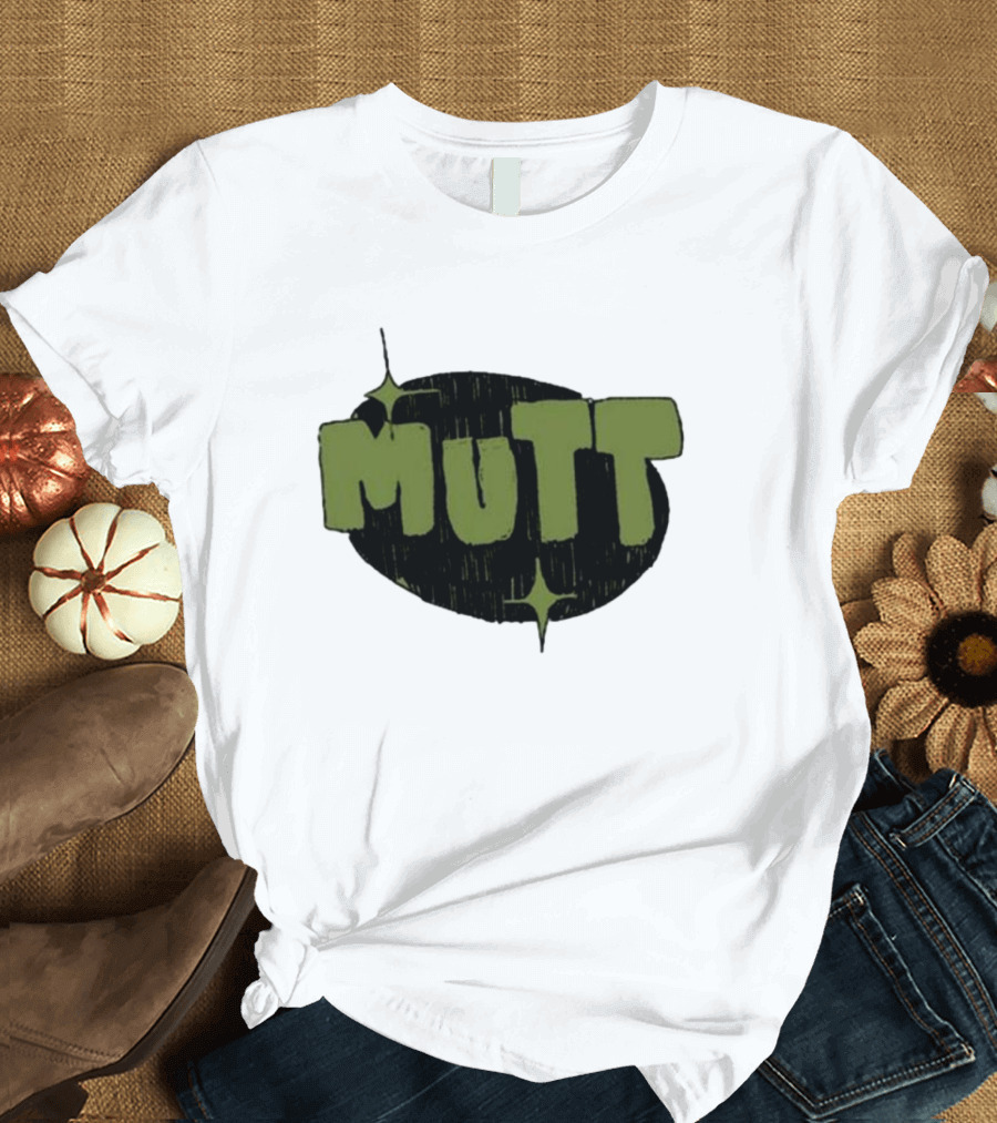 Mutt Bigsquidman Chunky Text Aesthetic T-Shirt