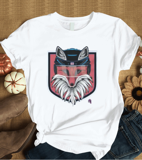 T-Shirt: NYR Fox Shield Hockey Logo Helmet T-Shirt NYR Fox Shield Hockey Logo Helmet T-Shirt