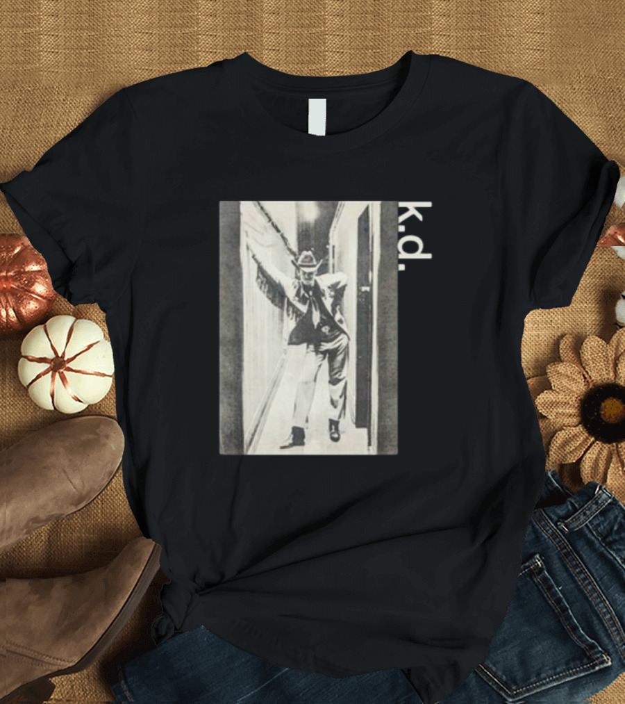 Kd Lang Country Nostalgic Vintage Cowboy Stance T-Shirt