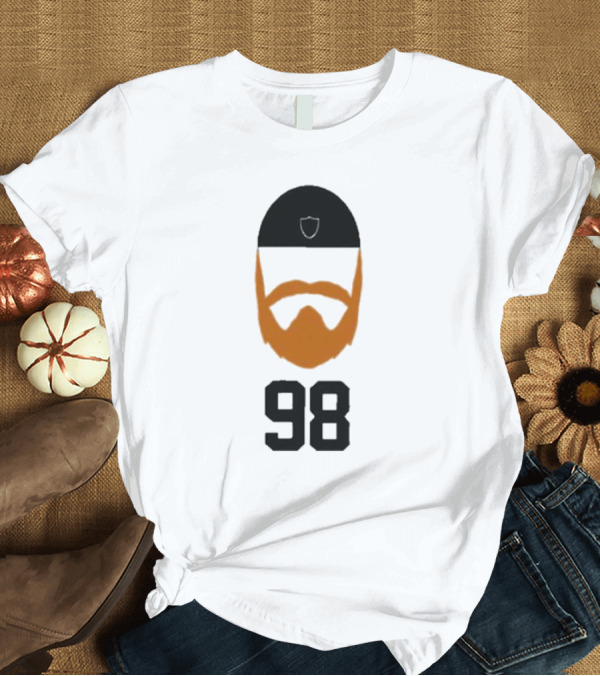 T-Shirt: Klever Madd Maxx 98 Beard Orange Shield T-Shirt Klever Madd Maxx 98 Beard Orange Shield T-Shirt