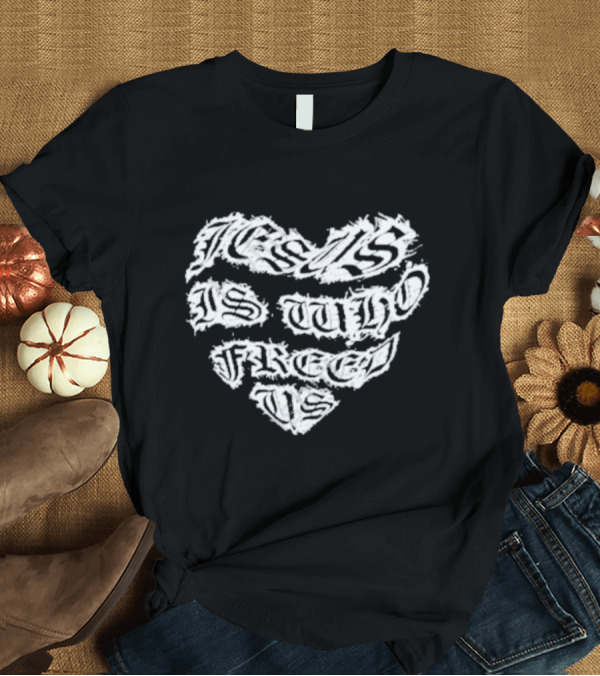 T-Shirt: Kai Cenat Wearing Jesus Is Who Freed Us Heavens Fallen Angels Do You Know Jesus T-Shirt Kai Cenat Wearing Jesus Is Who Freed Us Heavens Fallen Angels Do You Know Jesus T-Shirt