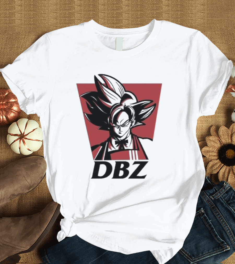 DBZ Kakarot Fried Chicken KFC Fusion T-Shirt