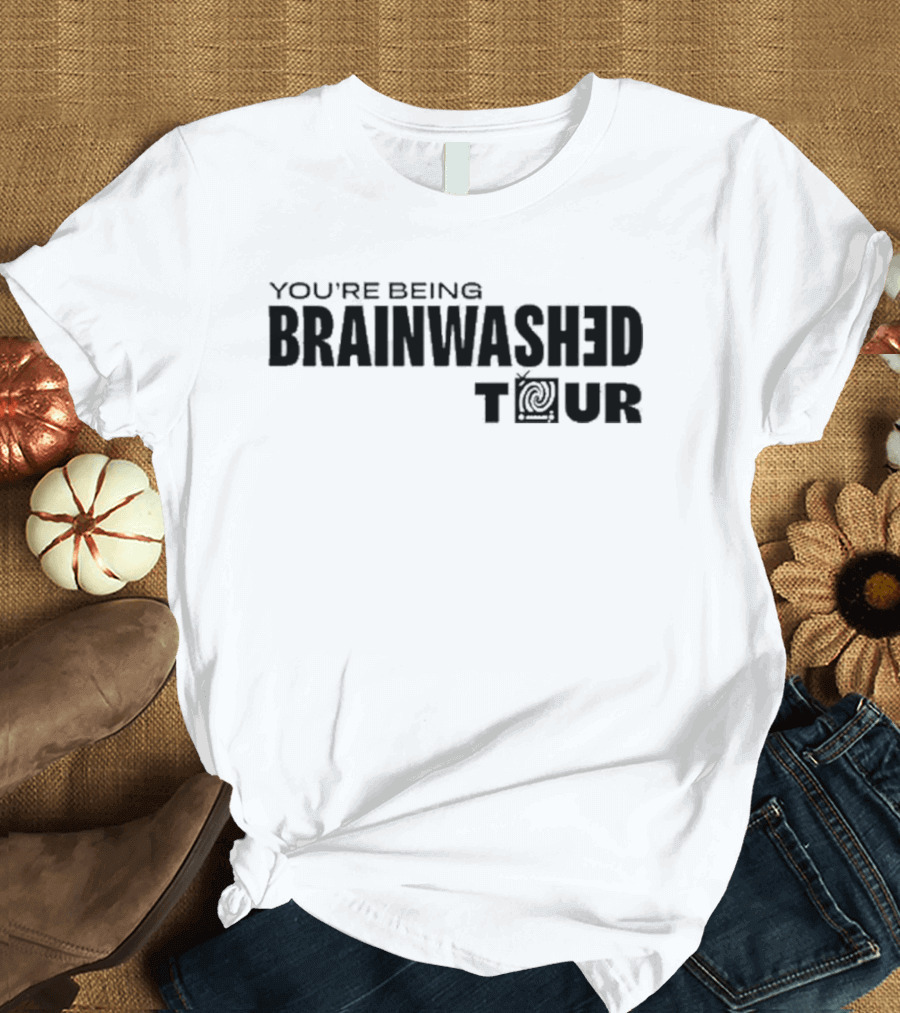 YOU'RE BEING BRAINWASHED TOUR Spiral T-Shirt