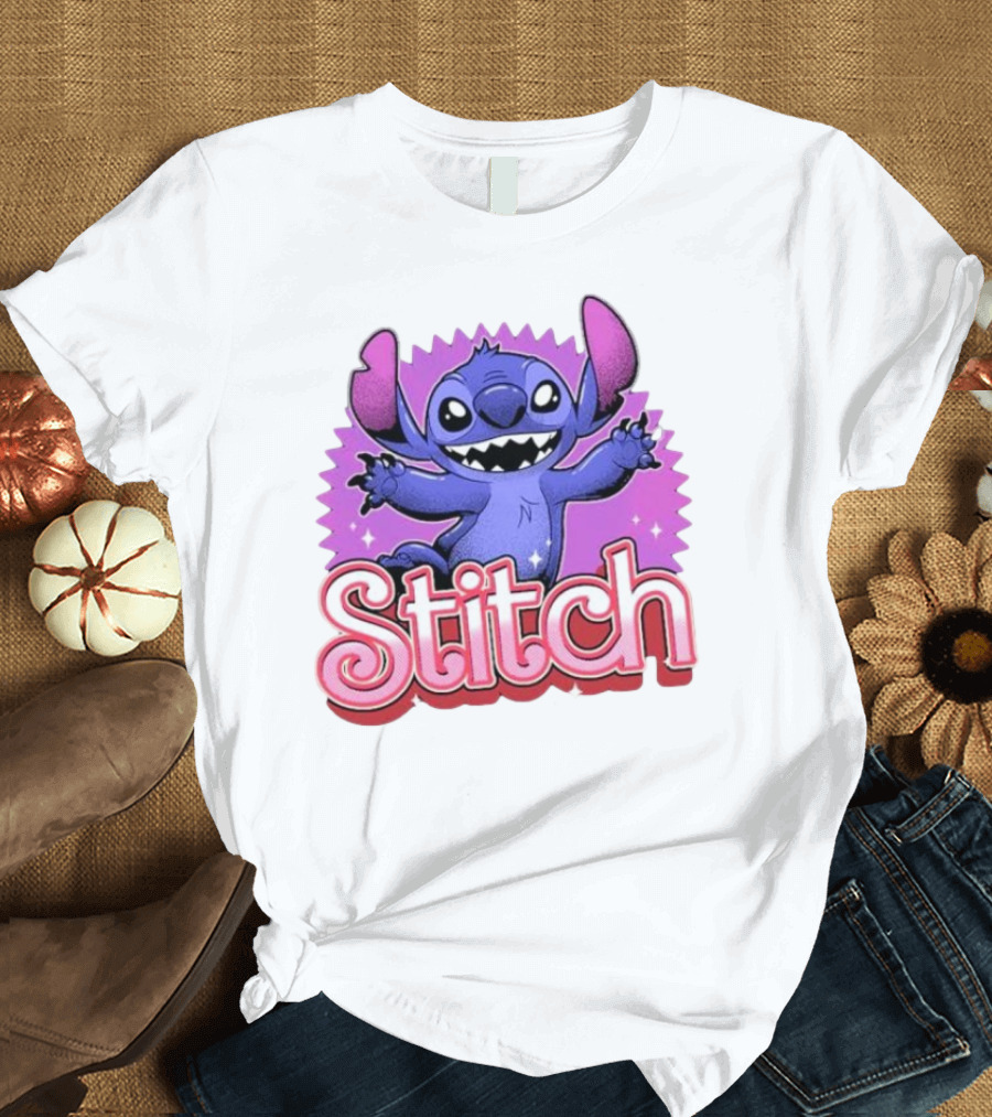 Stitch Alien Experiment 22 Fun Purple T-Shirt