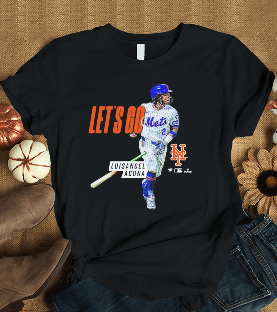 Let's Go Mets Luisangel Acuña First Home Run T-Shirt