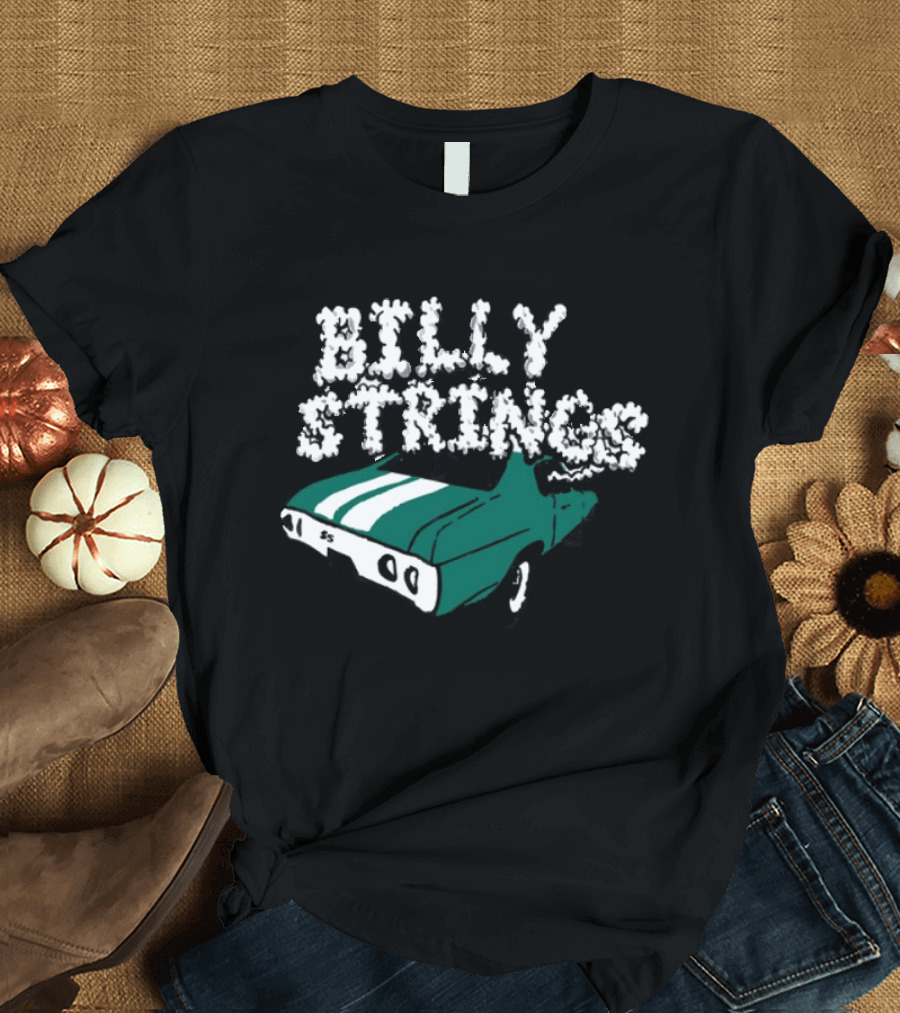 Billy Strings Limited Highway Prayers Green Car T-Shirt