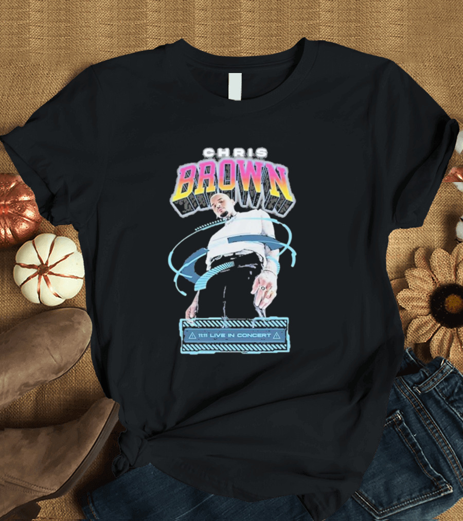 CHRIS BROWN 2024 11:11 LIVE IN CONCERT T-Shirt