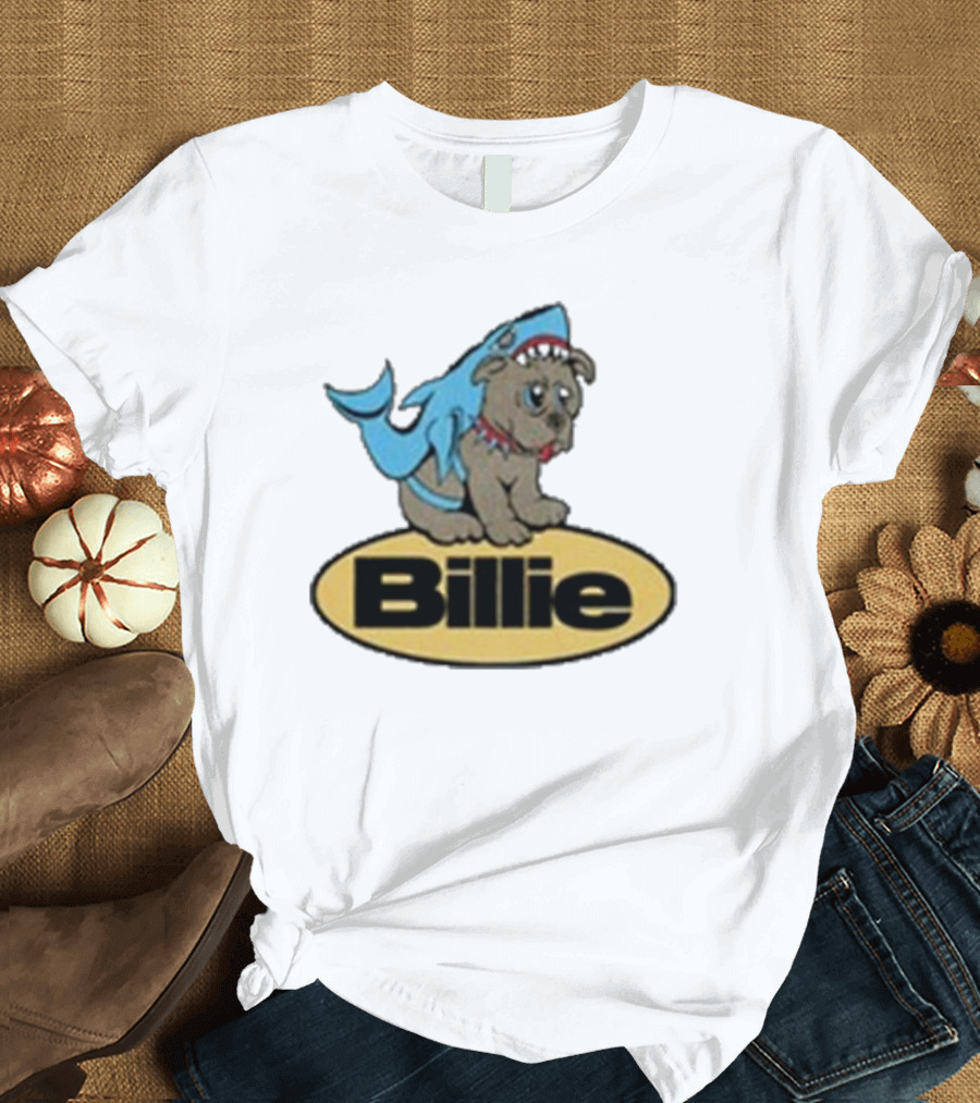 Billie Eilish Shark Puppy Raglan T-Shirt