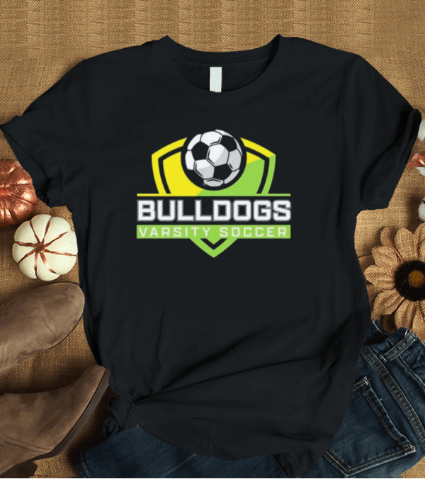 T-Shirt: CCCA 2024 Bulldogs Varsity Soccer Dark T-Shirt CCCA 2024 Bulldogs Varsity Soccer Dark T-Shirt