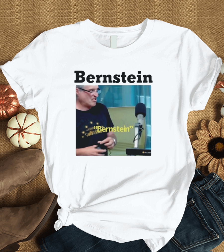 Bernstein Snarky Reply in Radio Studio Scene Featuring Microphone T-Shirt