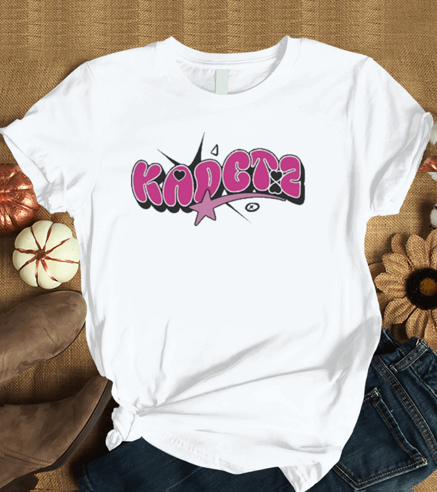 Fromkdwithluv Kadetz Star 2024 Retro Pink T-Shirt
