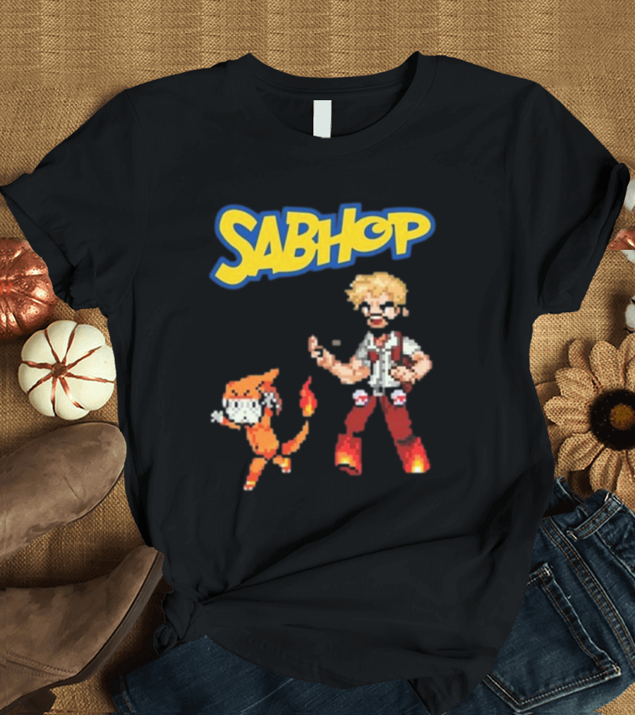 Charmeleon Sabhop Maestro Pokemon Playera T-Shirt