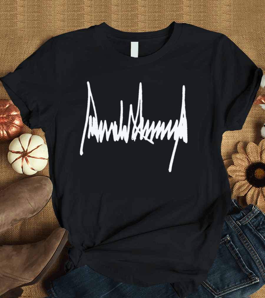 President Trump Signature White T-Shirt