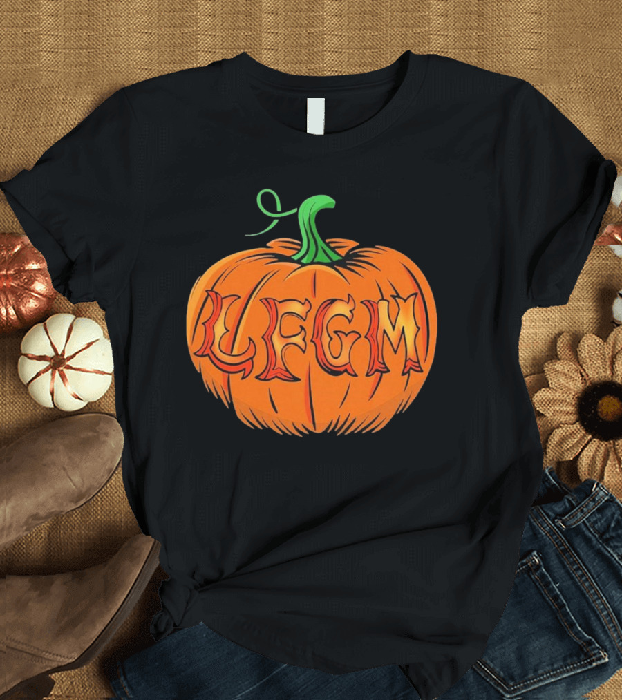 New York Mets LFGM Rally Gourd Pumpkin T-Shirt