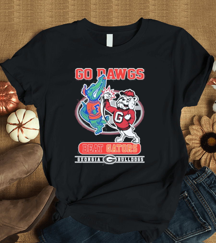 Go Dawgs Beat Gators Georgia Bulldogs T-Shirt