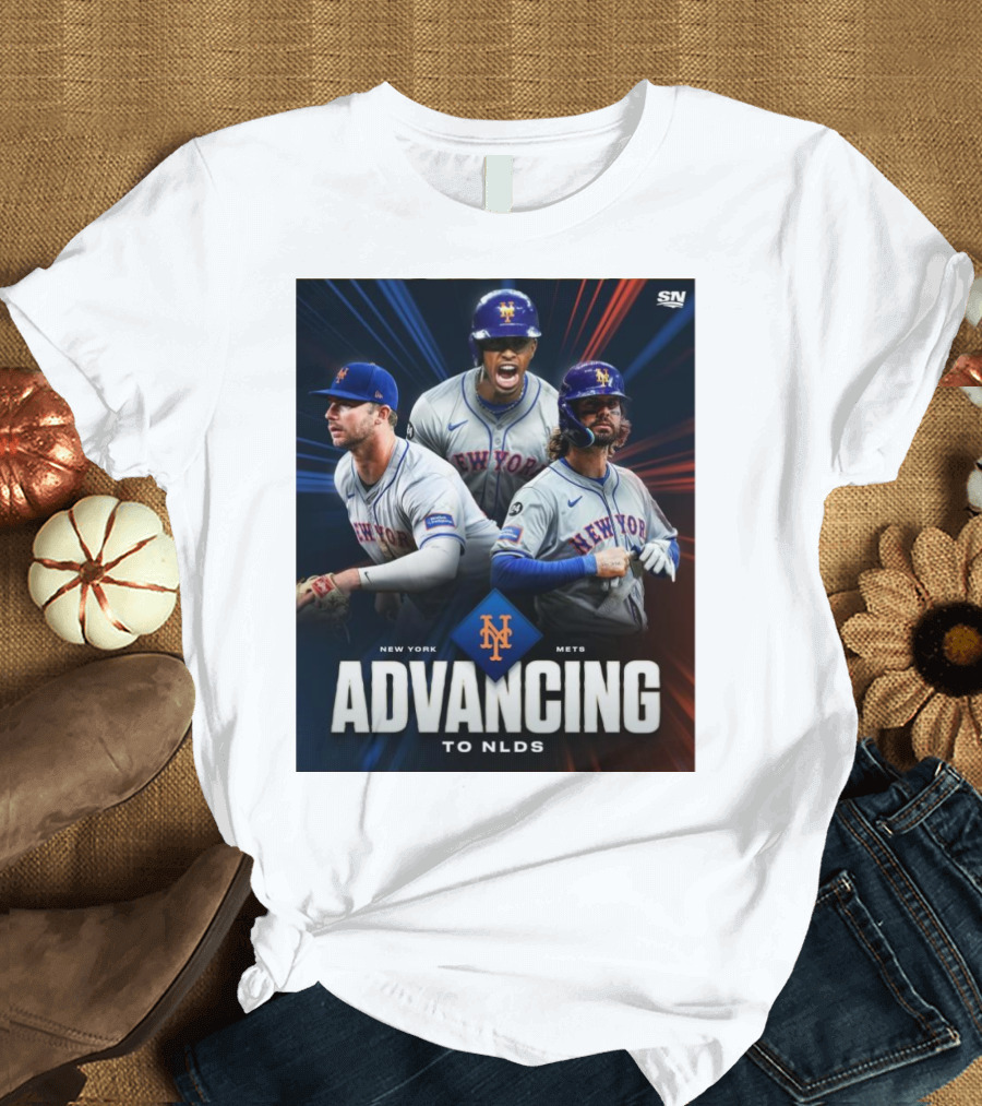 New York Mets Advancing to NLDS T-Shirt
