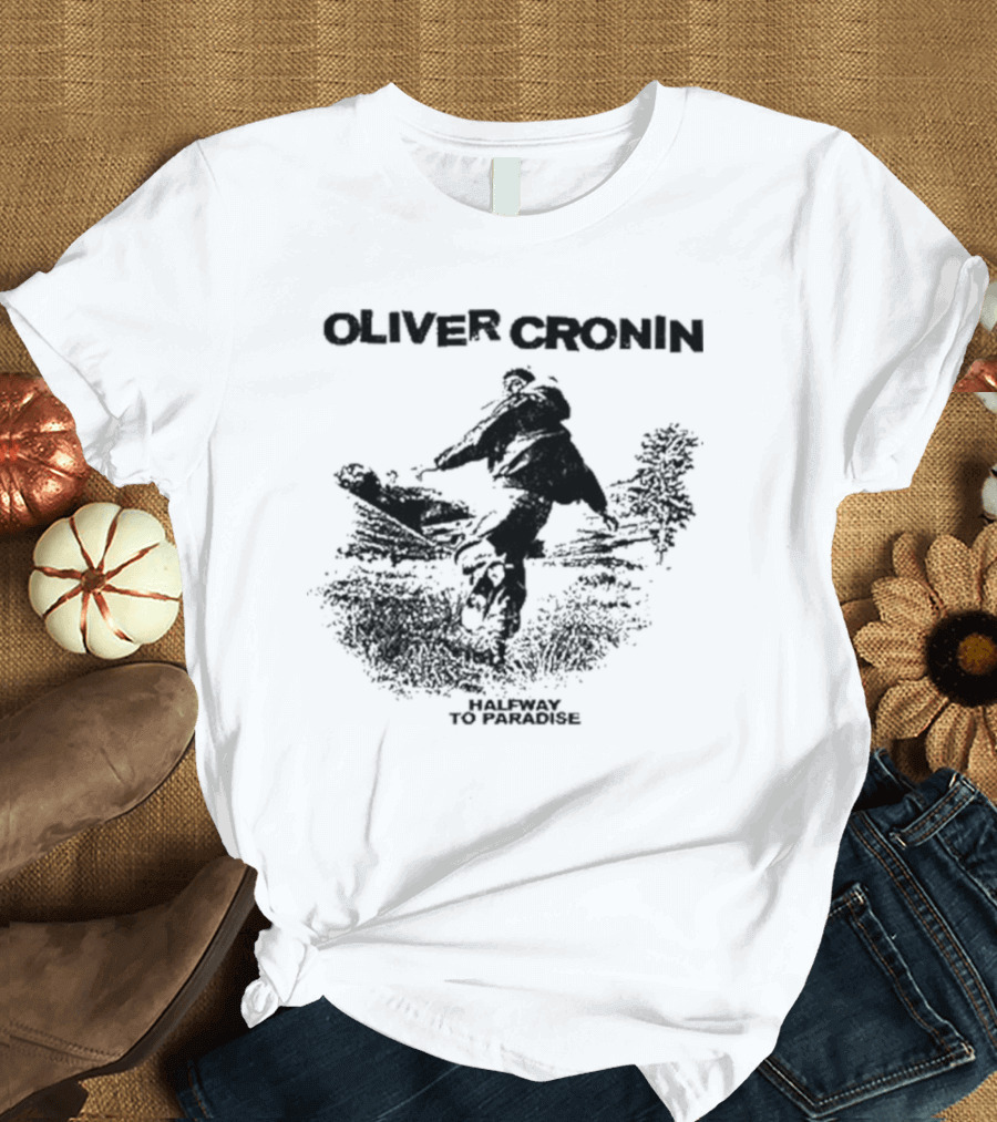 Oliver Cronin Halfway To Paradise Dynamic Landscape 2024 Painting T-Shirt