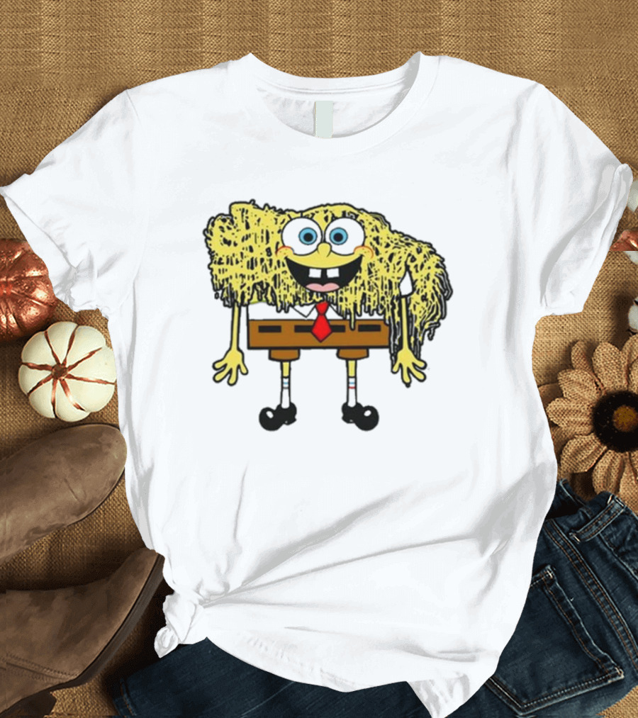 SpongeBob Dripping Goo Sanguisugabogg Show The Filmore In NOLA T-Shirt