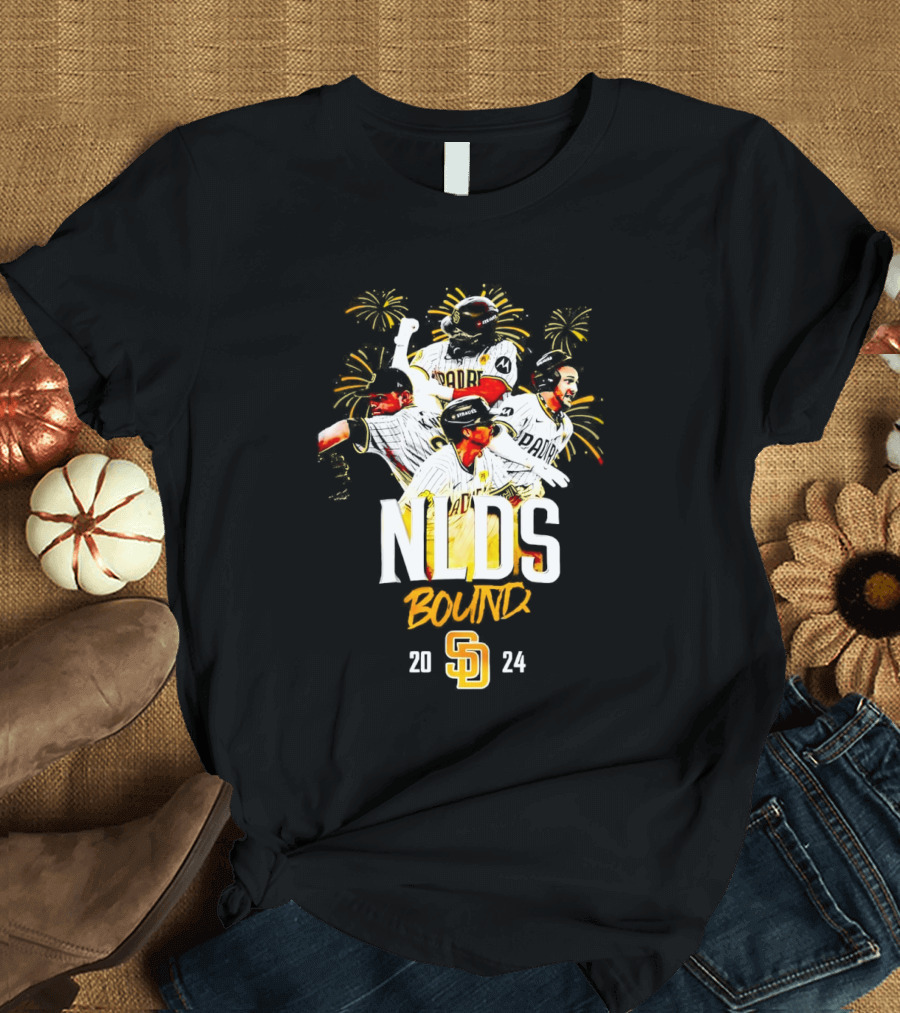 NLDS Bound San Diego Padres 2024 Players Celebrating T-Shirt