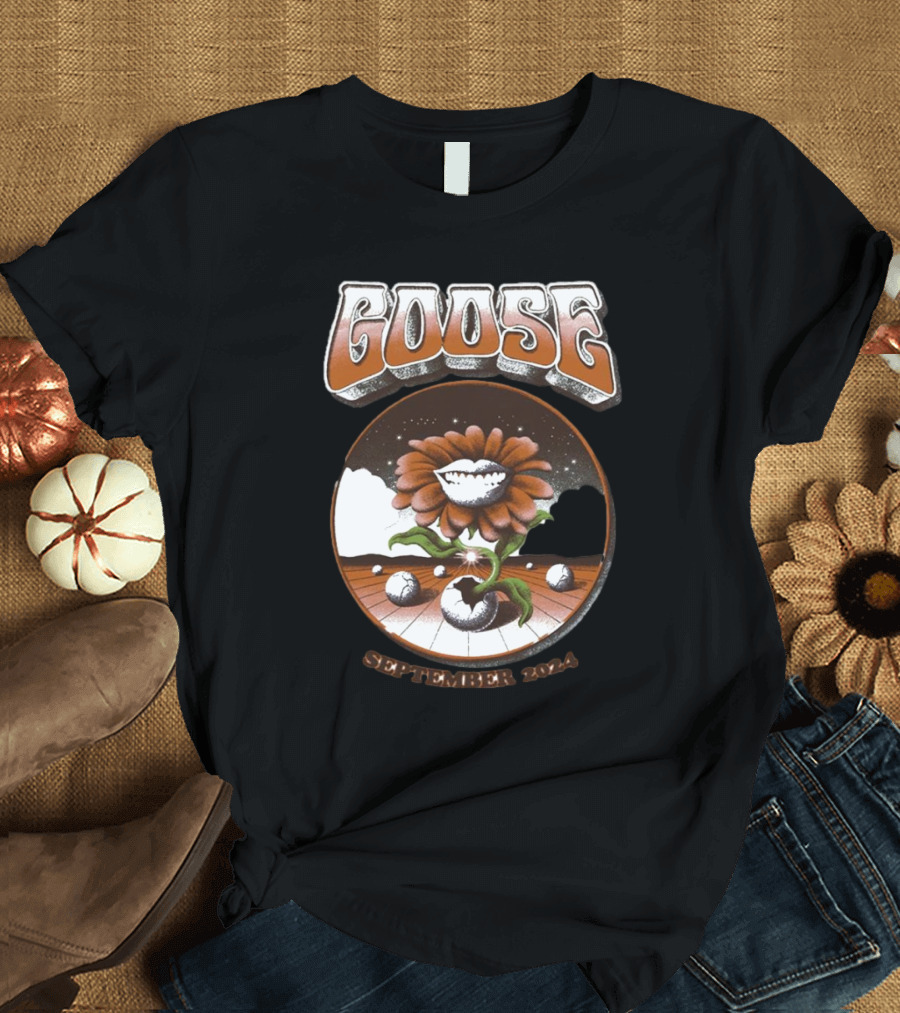 Goose Flowermouth September 2024 Tour T-Shirt