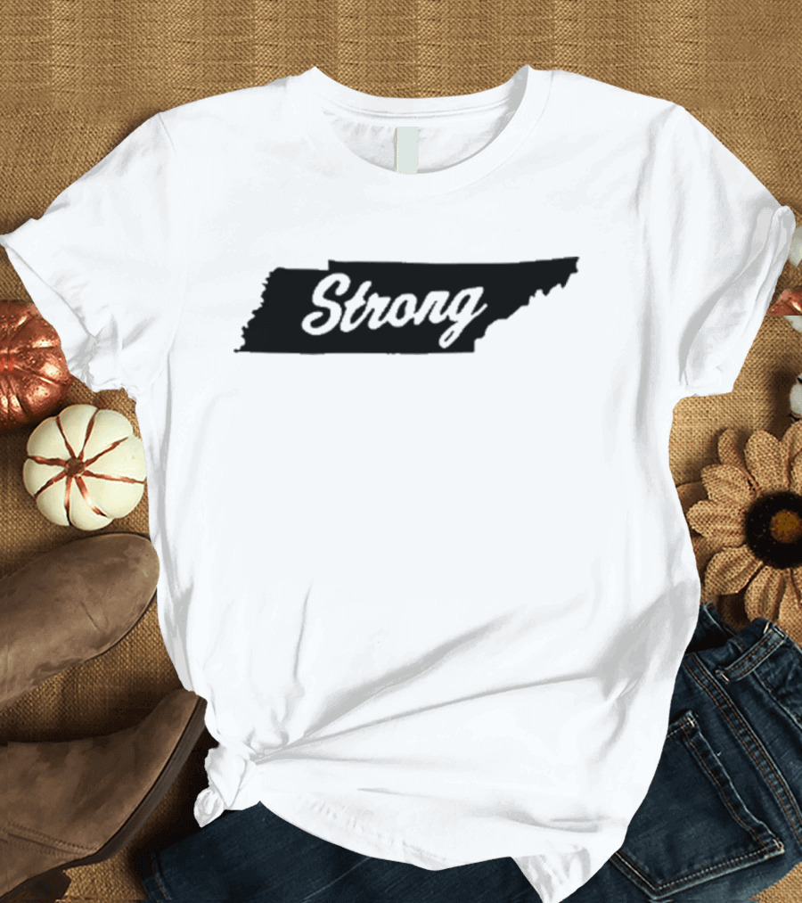 Greg Biffle Tennessee Strong Hurricane Helene Fundraising T-Shirt