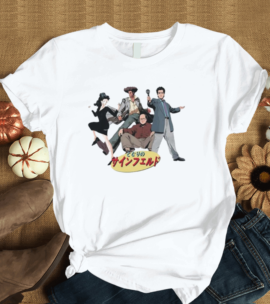 K Thor Jensen Japanese 90s Sitcom Style Characters T-Shirt