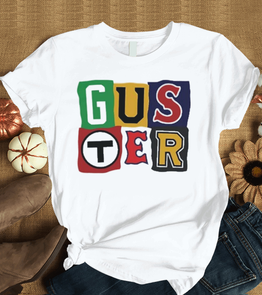 Guster Boston 2024 Colorful Block Letters T-Shirt