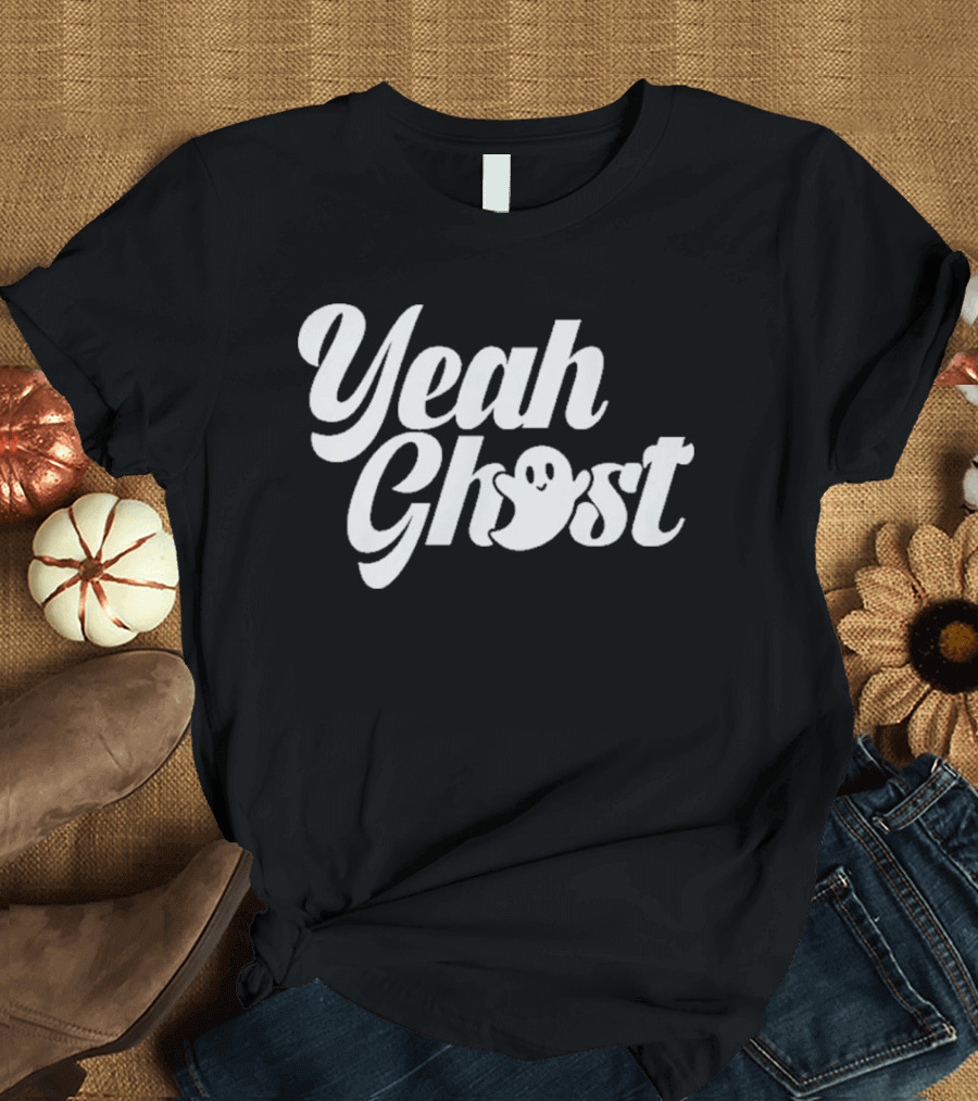 Yeah Ghost Handsome Podcast Ghost T-Shirt