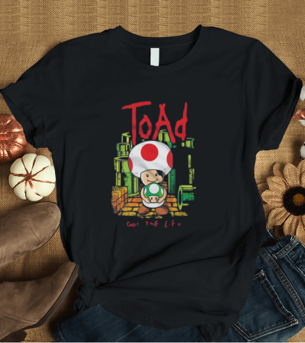 T-Shirt: Toda Got The Life Toad New Arrival Dracula Byte T-Shirt Toda Got The Life Toad New Arrival Dracula Byte T-Shirt