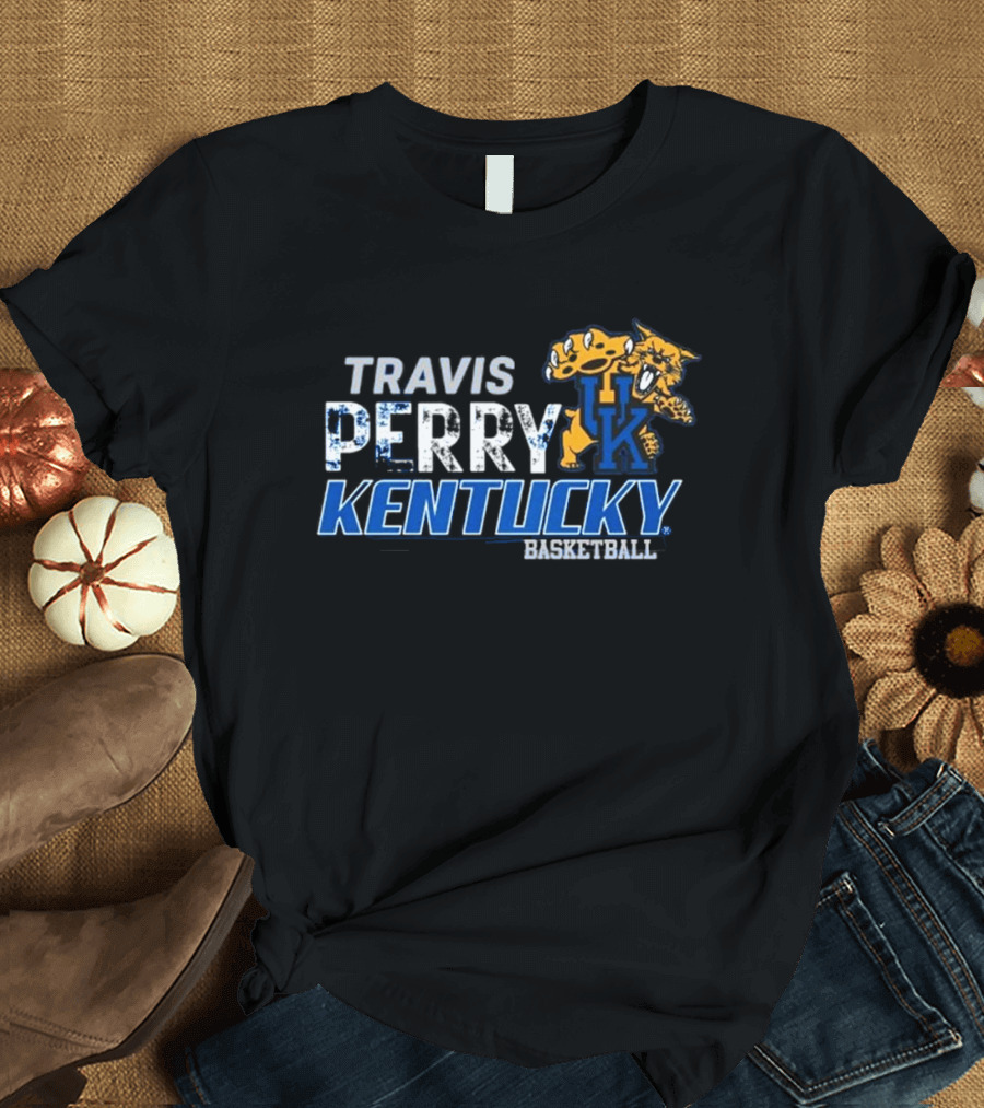 Travis Perry Kentucky Wildcats UK Basketball T-Shirt