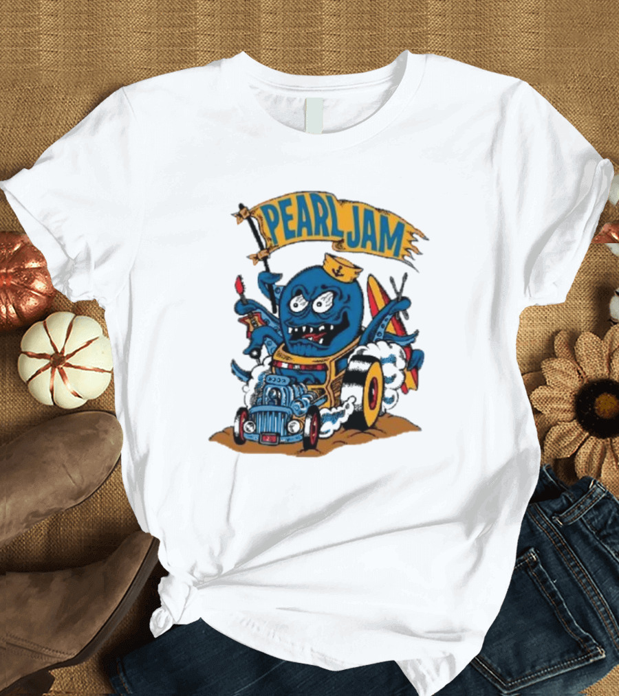 Pearl Jam September 27 29 2024 Ohana Festival Dana Point Ca Monster Truck T-Shirt