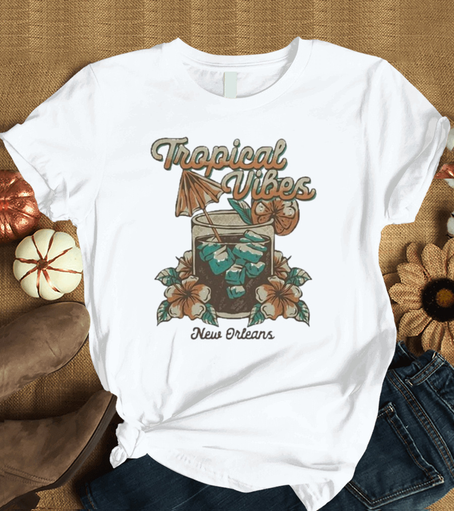 Tropical Vibes New Orleans 2024 Pontchartrain Hotel T-Shirt